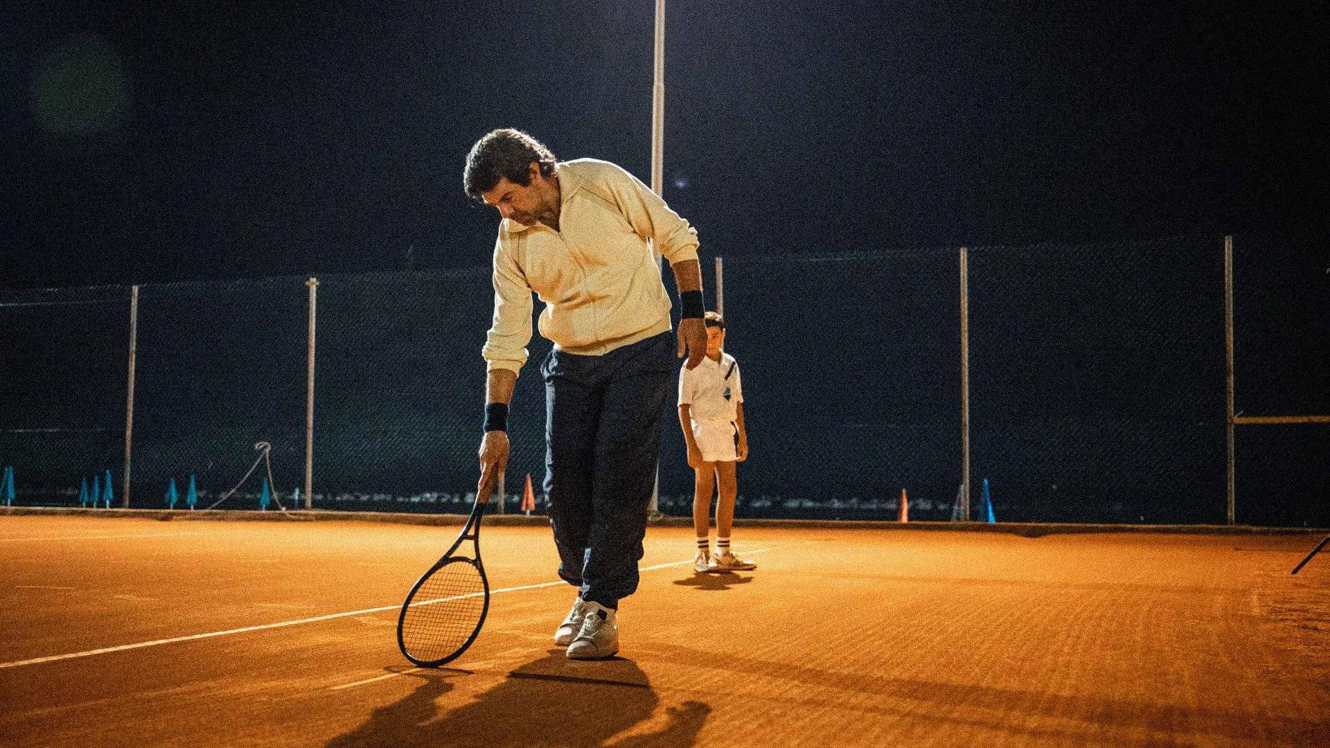 My Tennis Maestro 2025 movie scene