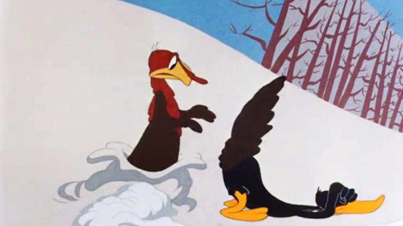 Tom Turk and Daffy 1944 movie scene