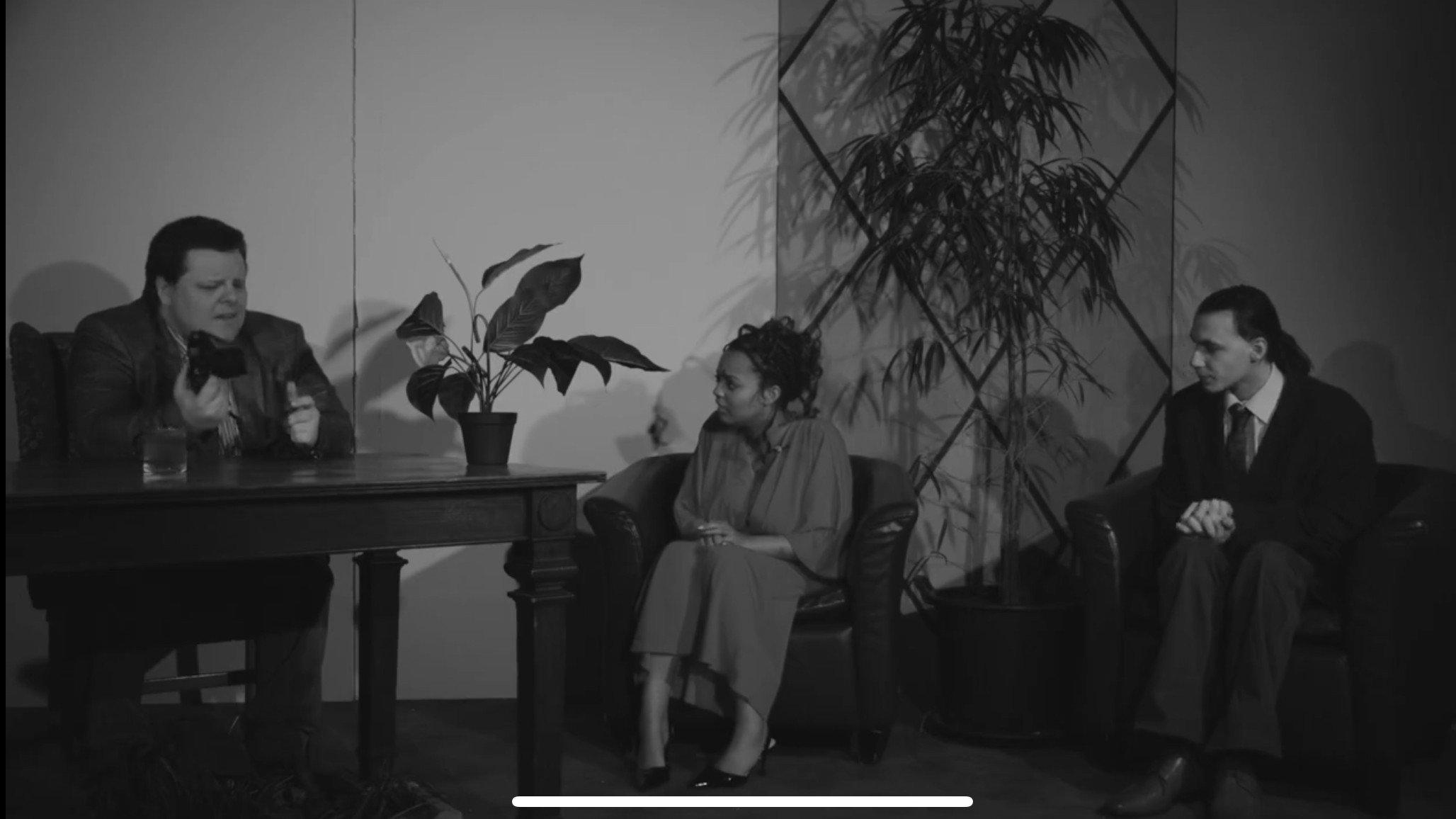 Tether 2025 movie scene