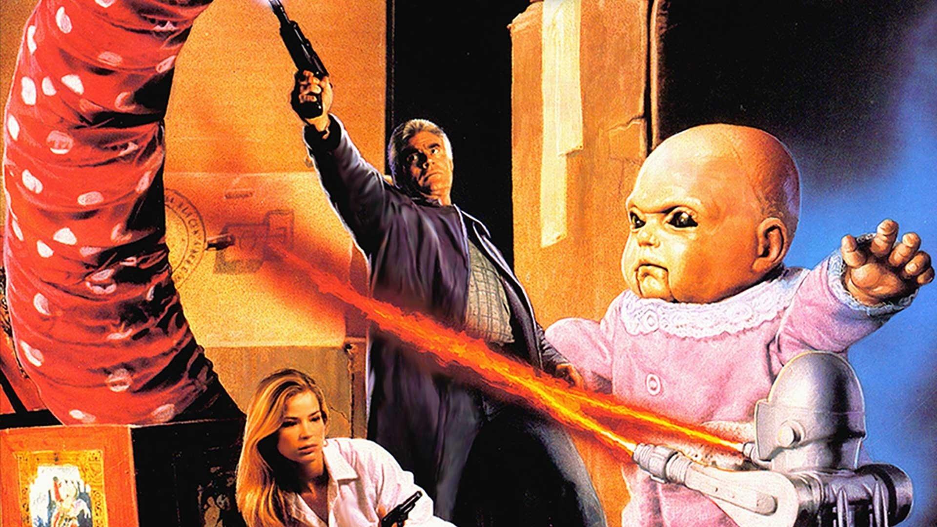 Dollman vs. Demonic Toys 1993 movie scene