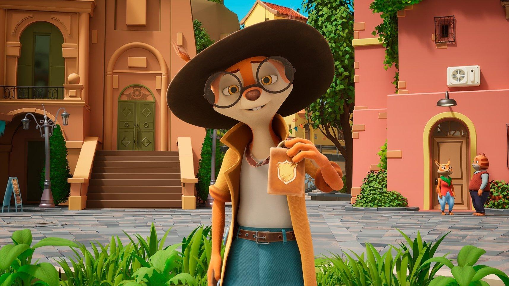 Detective Chirp & the Golden Beehive 2022 movie scene