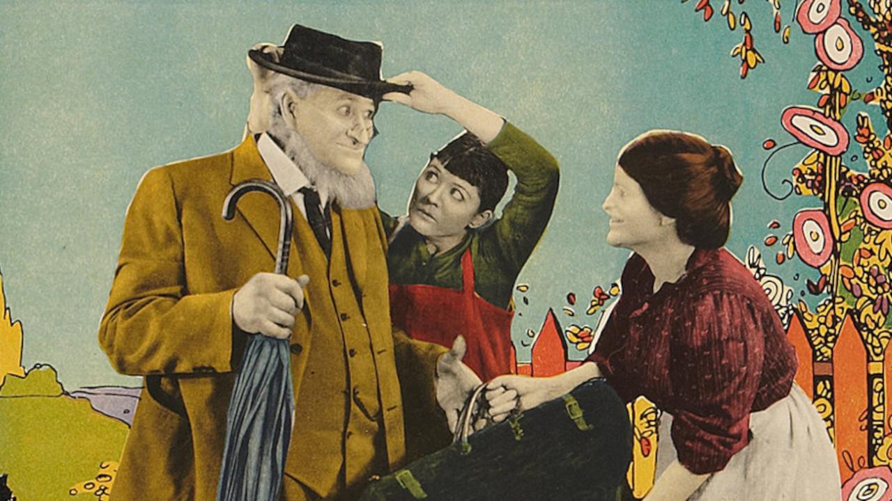 The Old Homestead 1922 movie scene