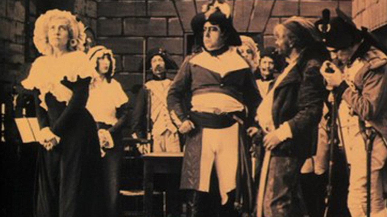 The Reign of Terror 1914 movie scene