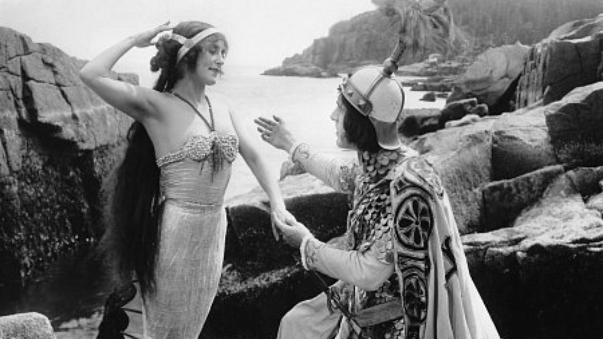 Venus of the South Seas 1924 movie scene