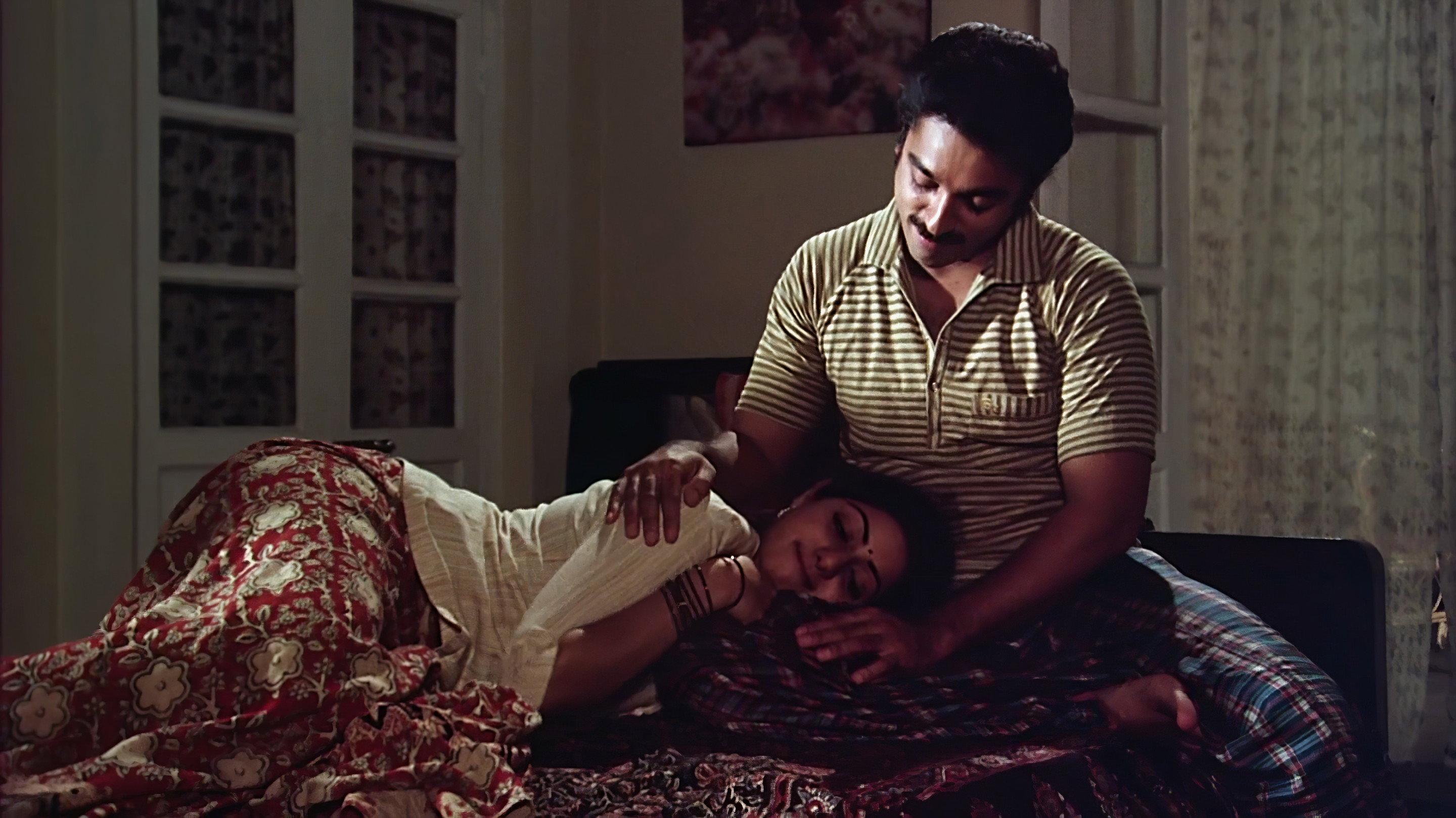 Moondram Pirai 1982 movie scene