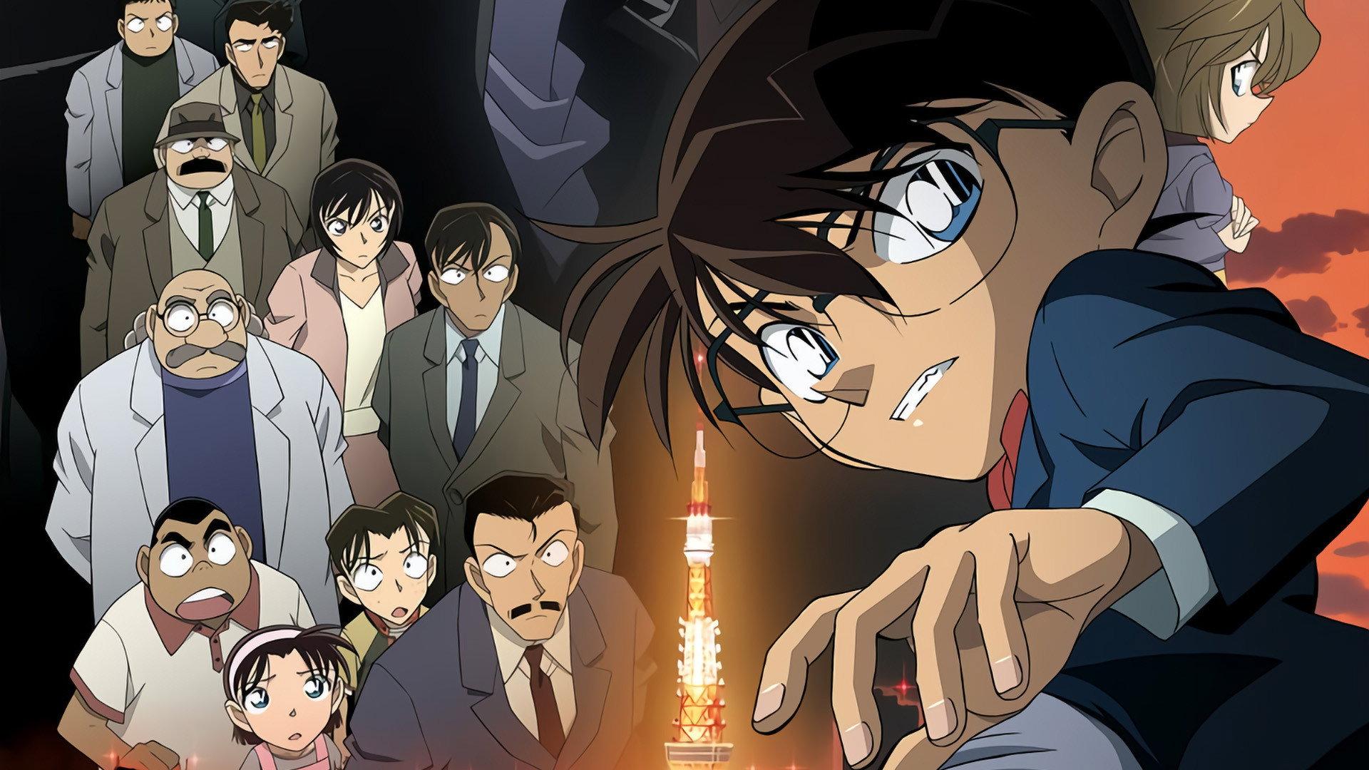 Detective Conan: The Raven Chaser 2009 movie scene
