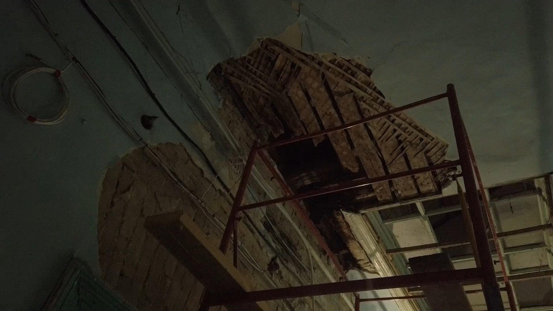 Under One Leaking Roof 2024 movie scene