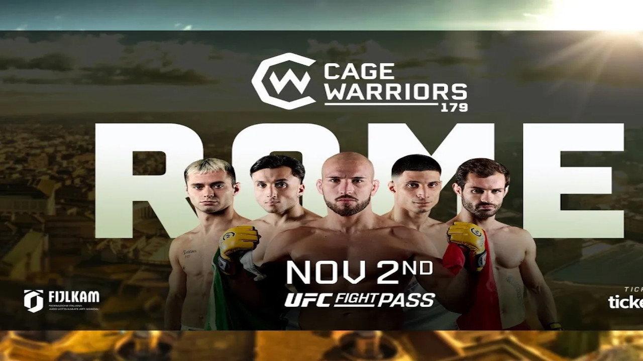 Cage Warriors 179: Rome 2024 movie scene