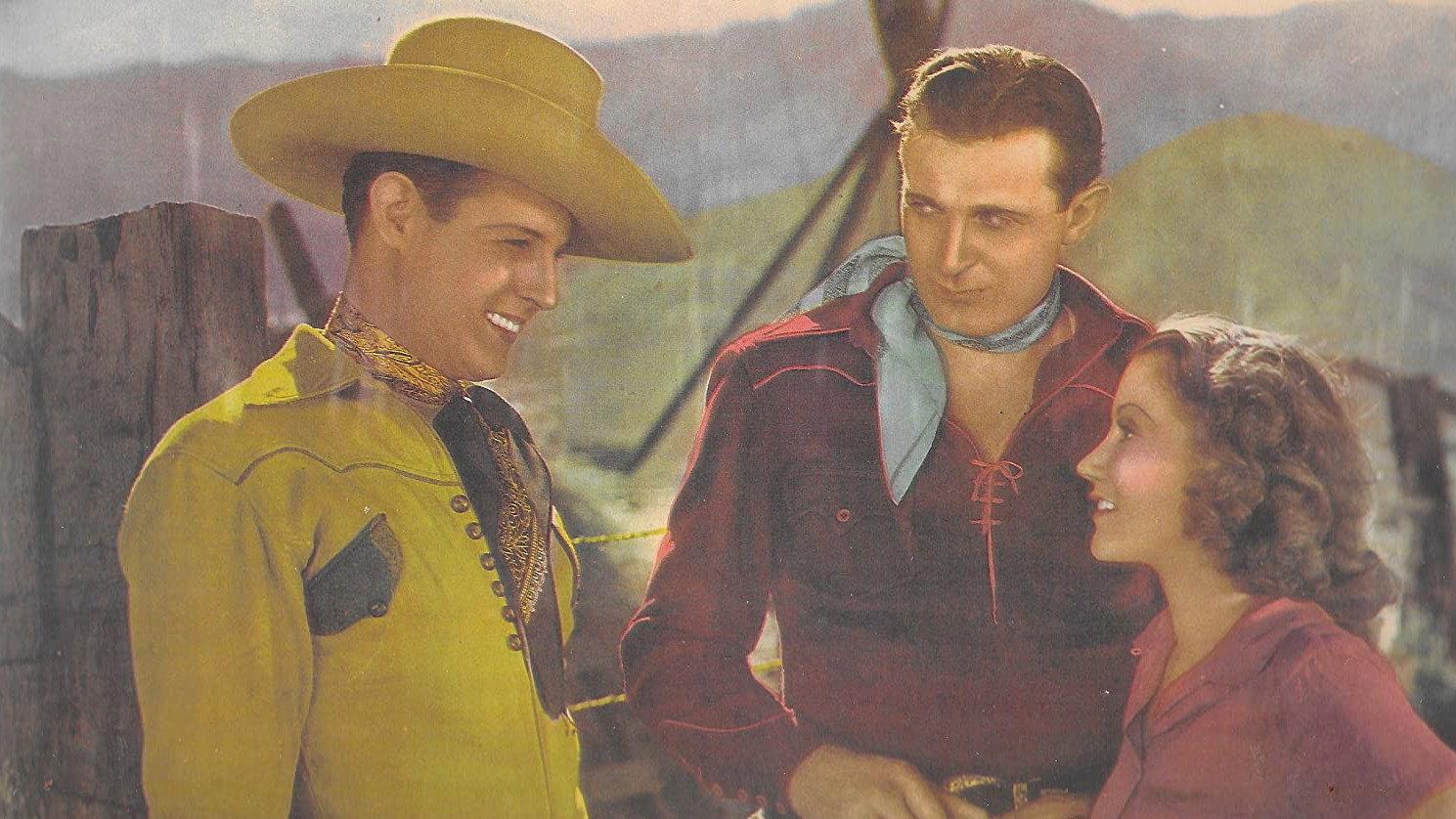 Wild Horse Rodeo 1937 movie scene