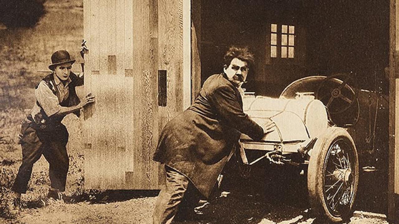 The Fall Guy 1921 movie scene
