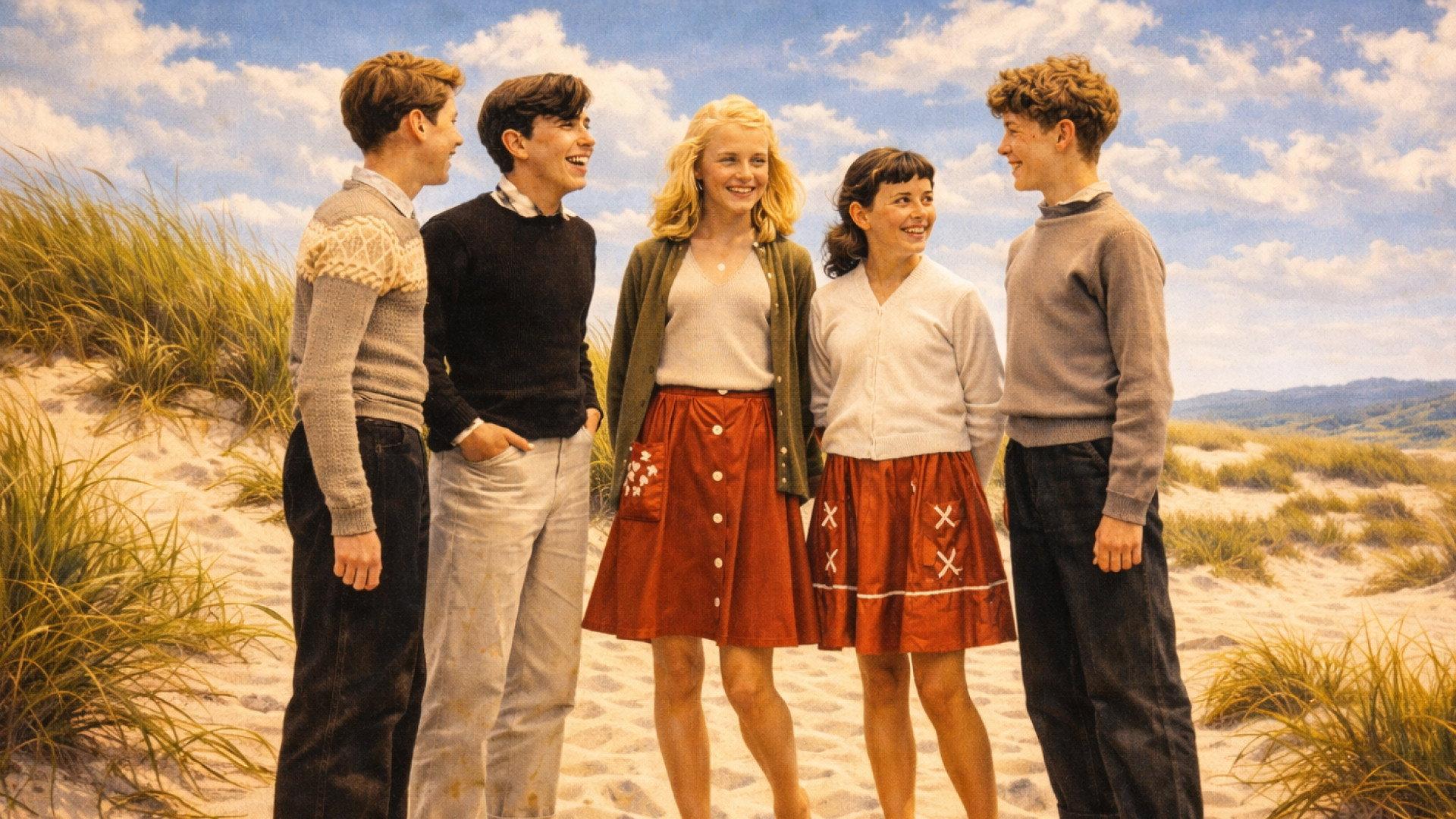 Rockets in the Dunes 1960 movie scene