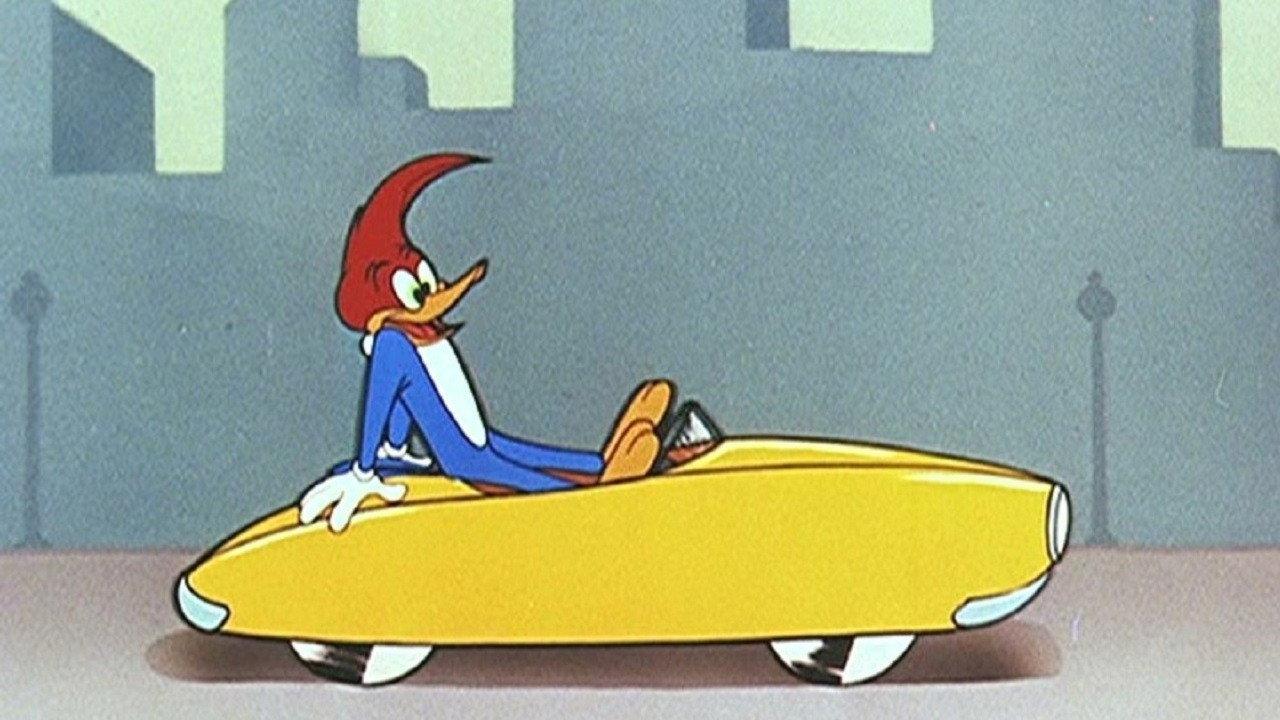 Hot Rod Huckster 1954 movie scene