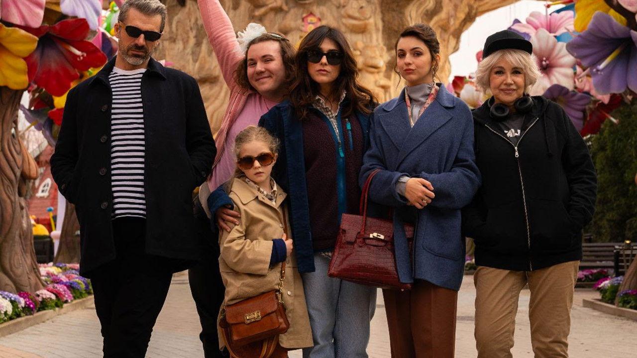 A Family Upside Down 2025 movie scene