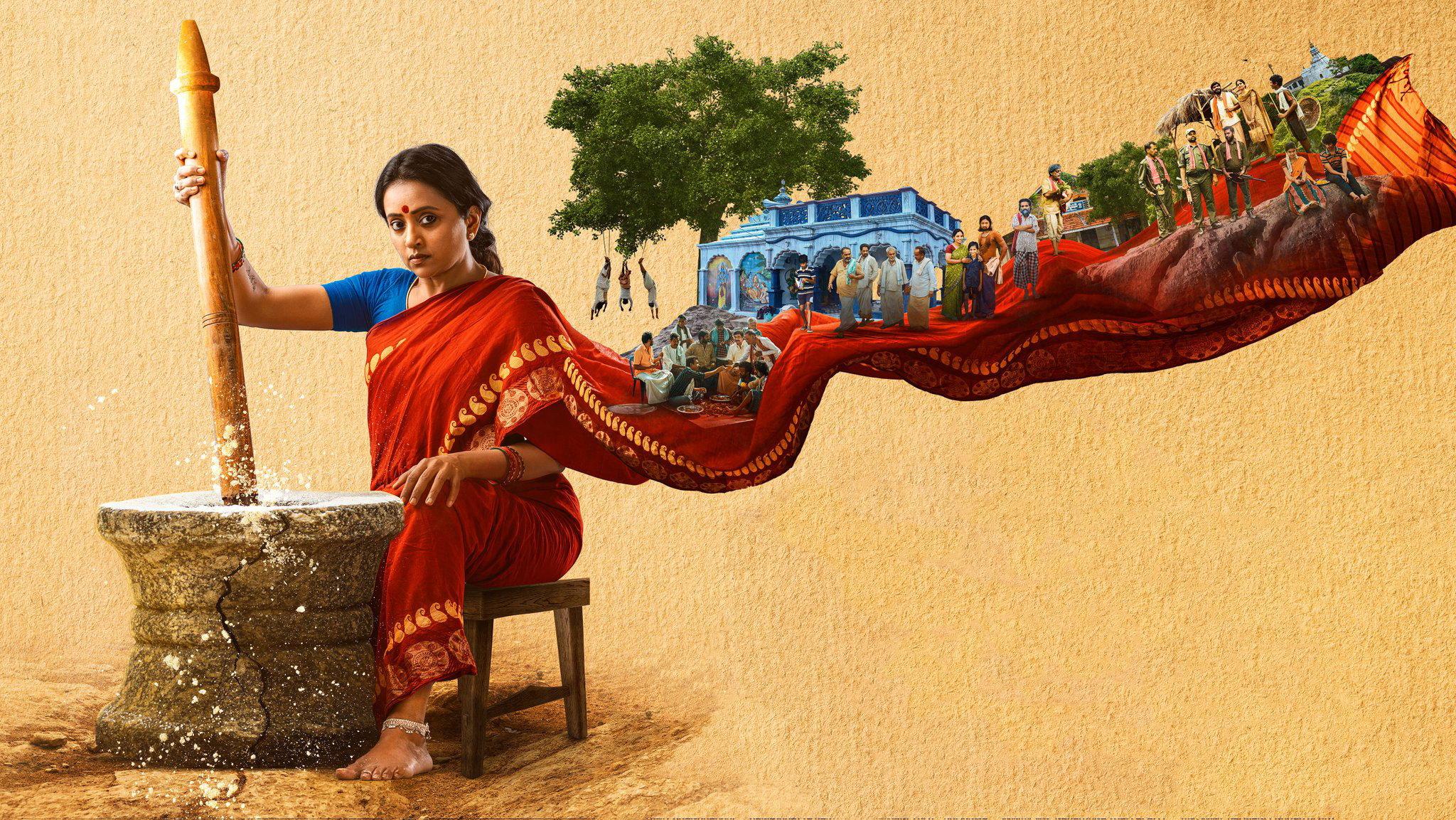 Jayamma Panchayathi 2022 movie scene