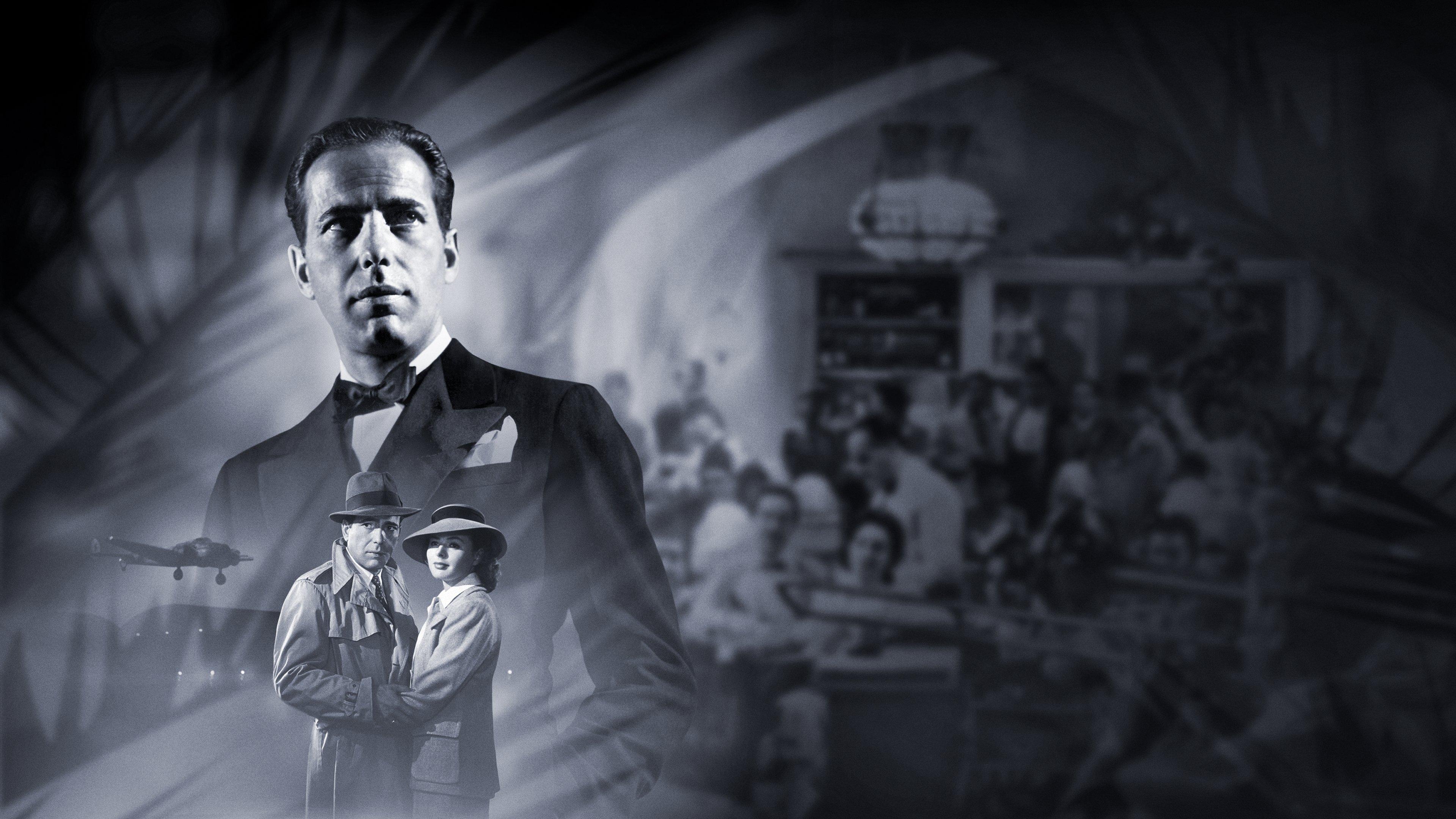 Casablanca 1943 movie scene