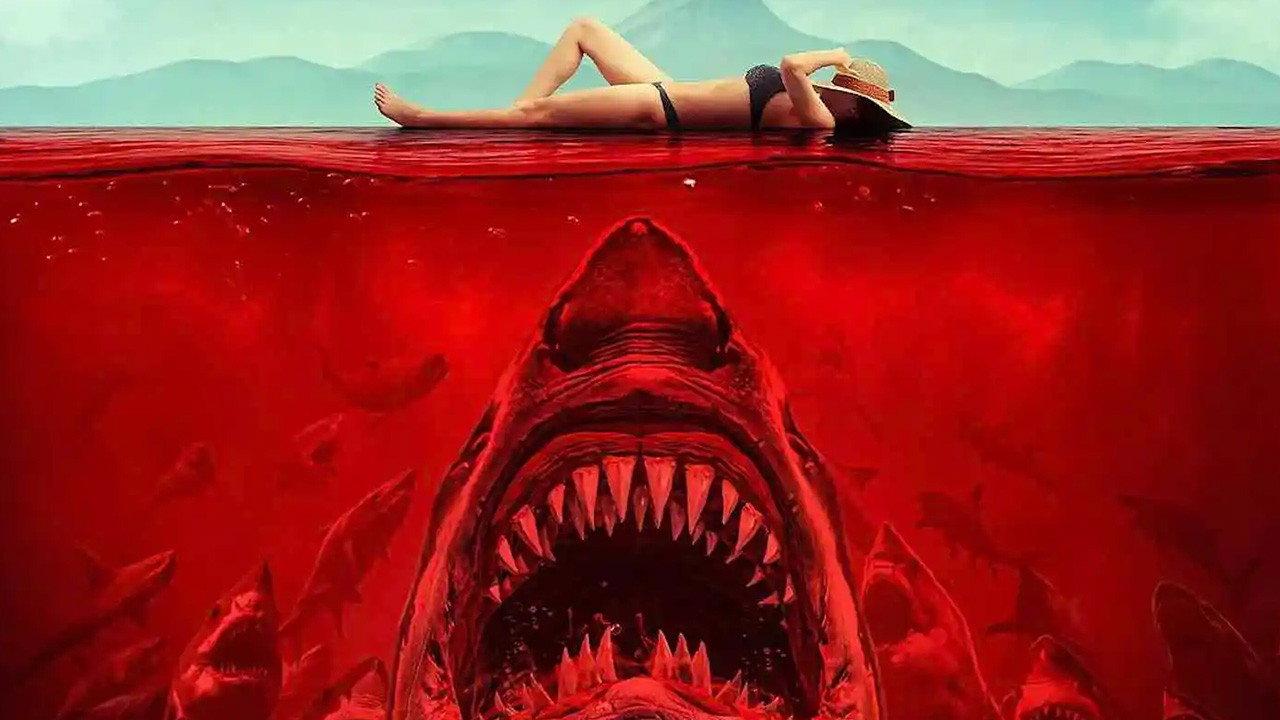 Shark Evil 2023 movie scene