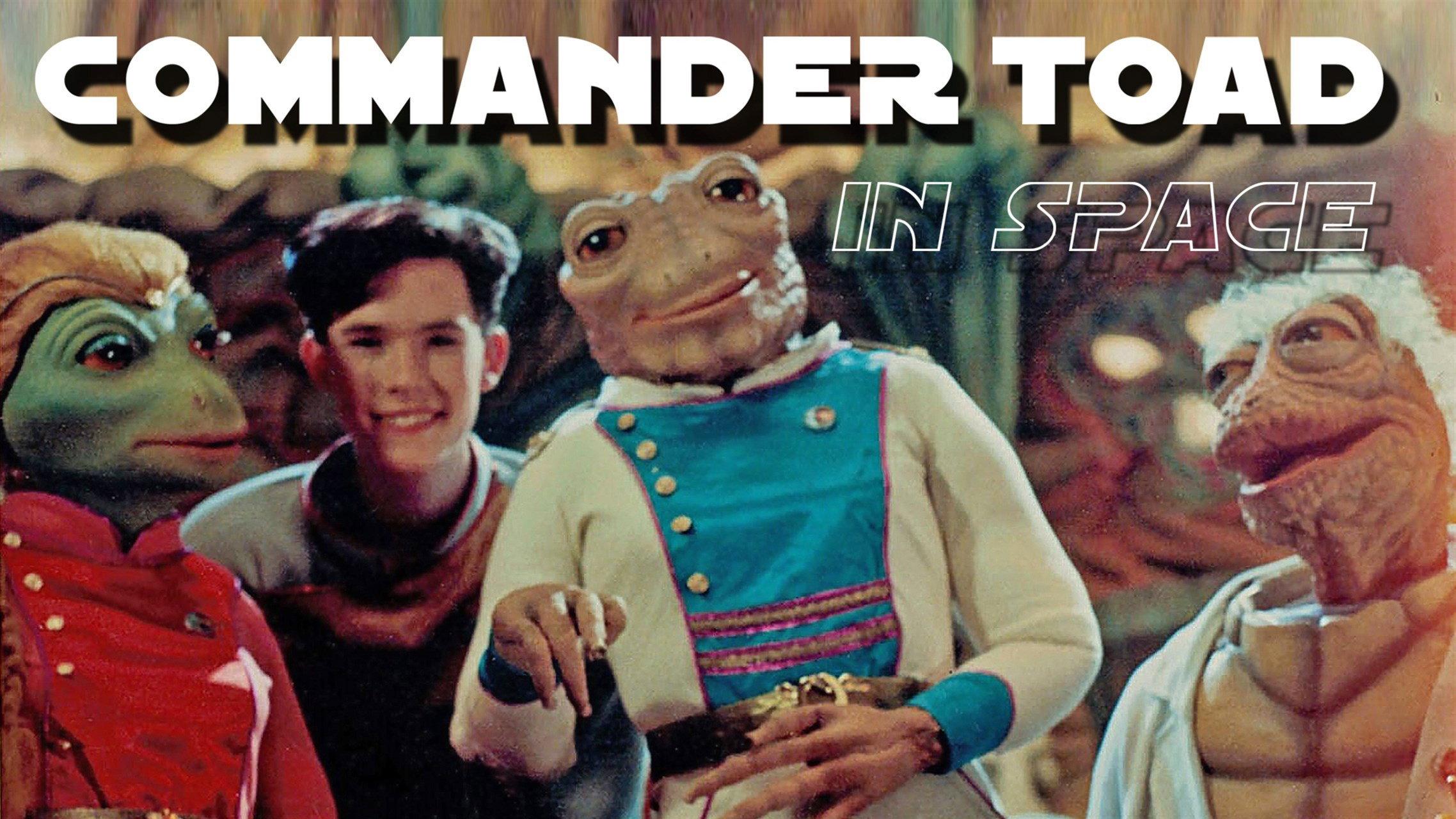 Commander Toad in Space 1993 movie scene