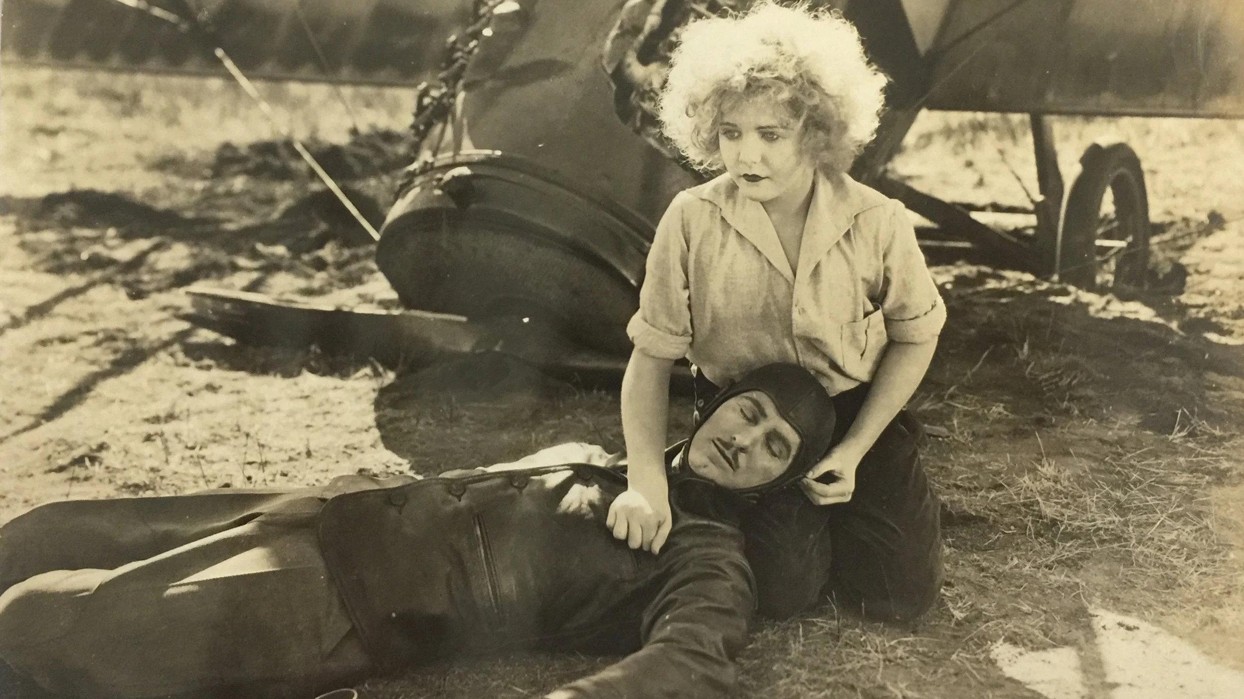 The Cloud Rider 1925 movie scene