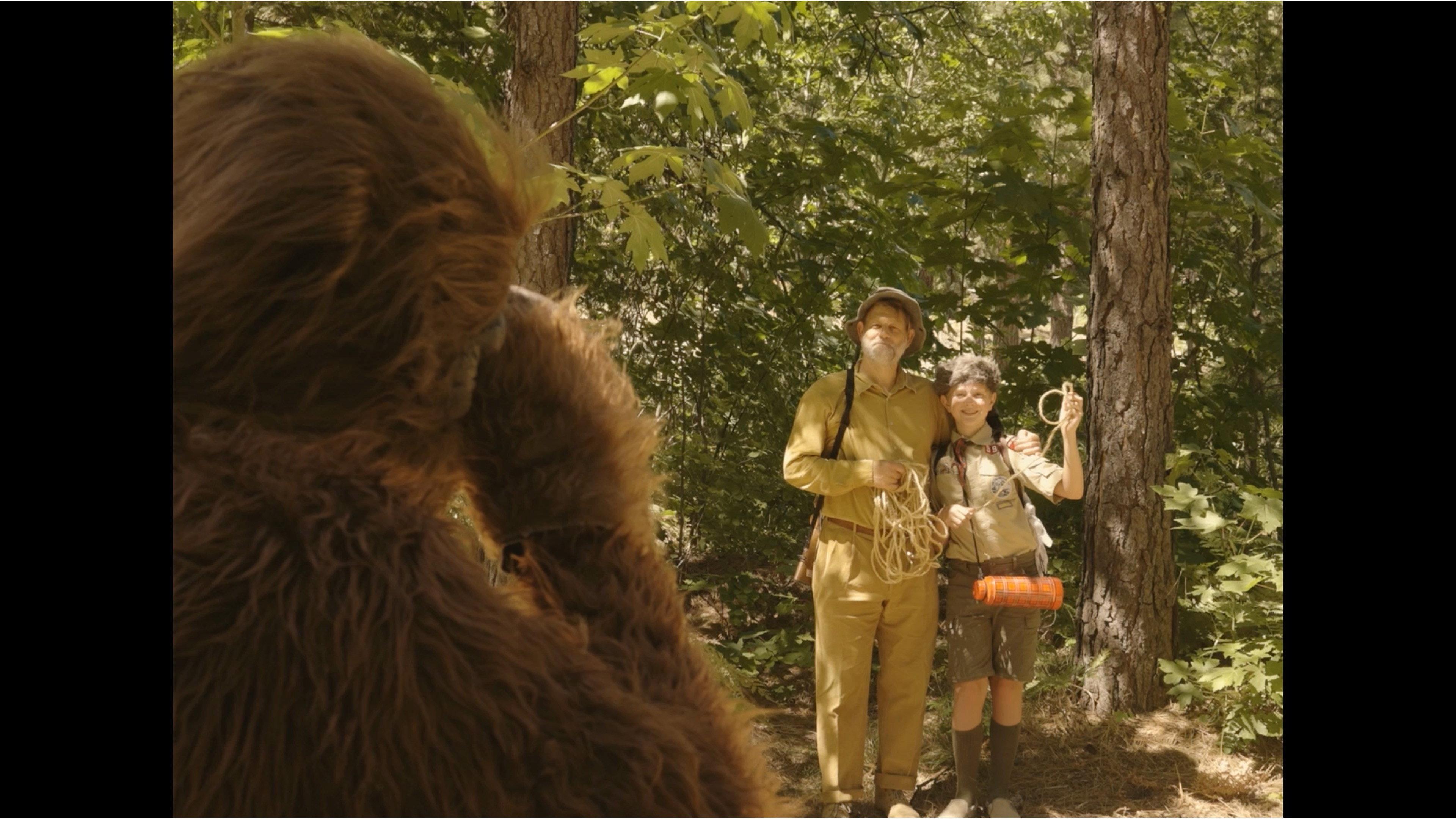 The Big One: The Day Bigfoot Shot Dad 2022 movie scene