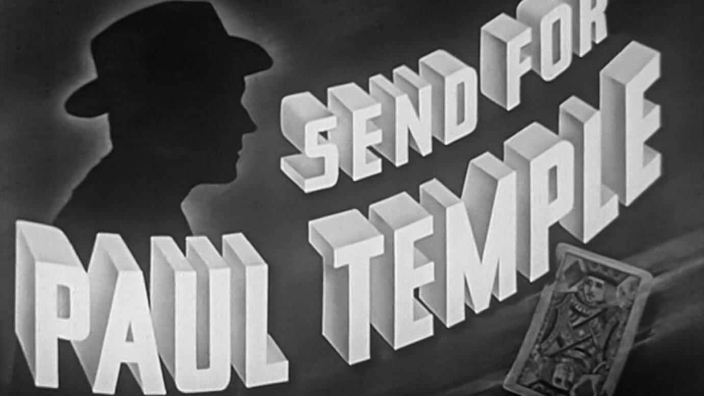 Send for Paul Temple 1946 movie scene