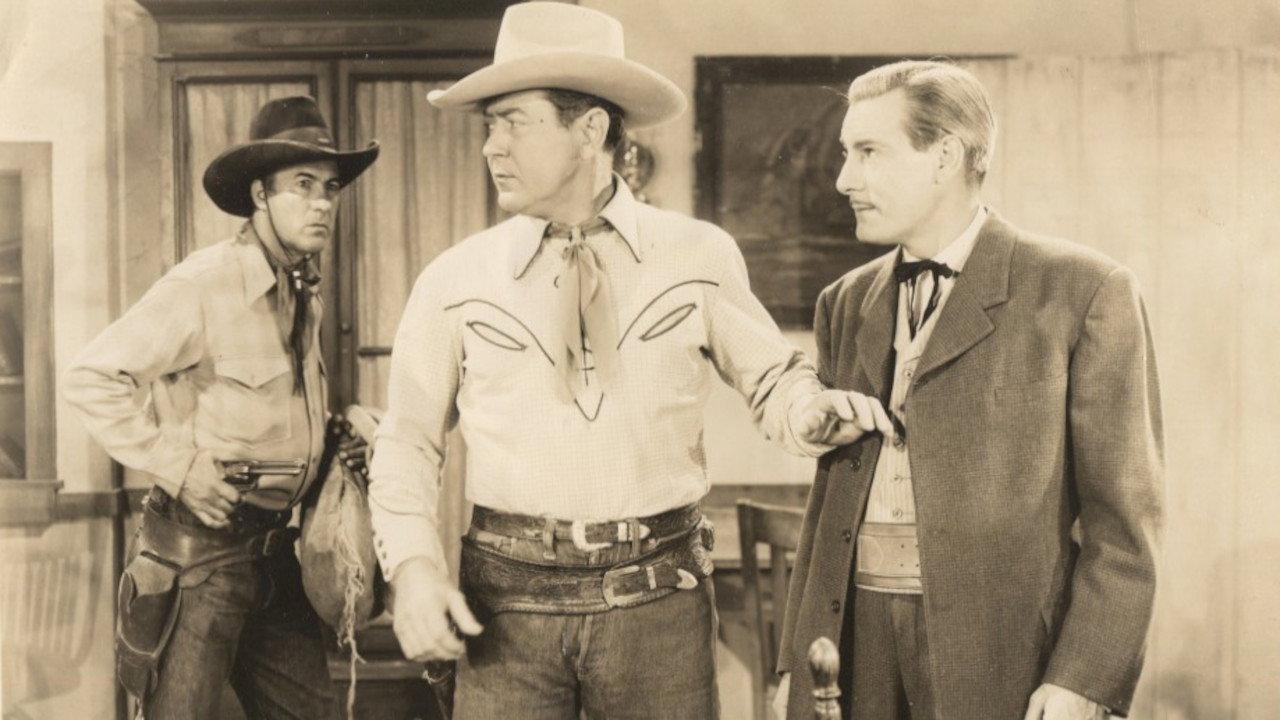 Guns in the Dark 1937 movie scene