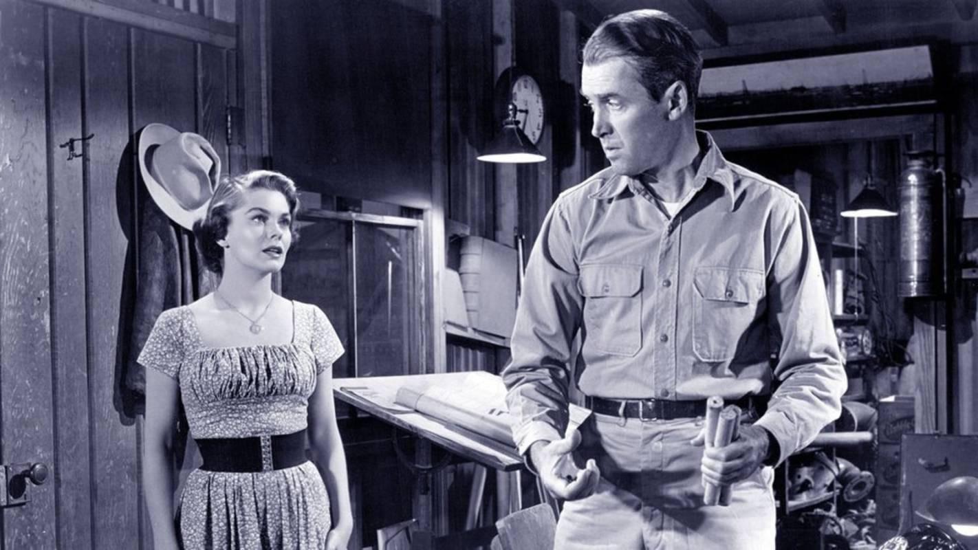 Thunder Bay 1953 movie scene