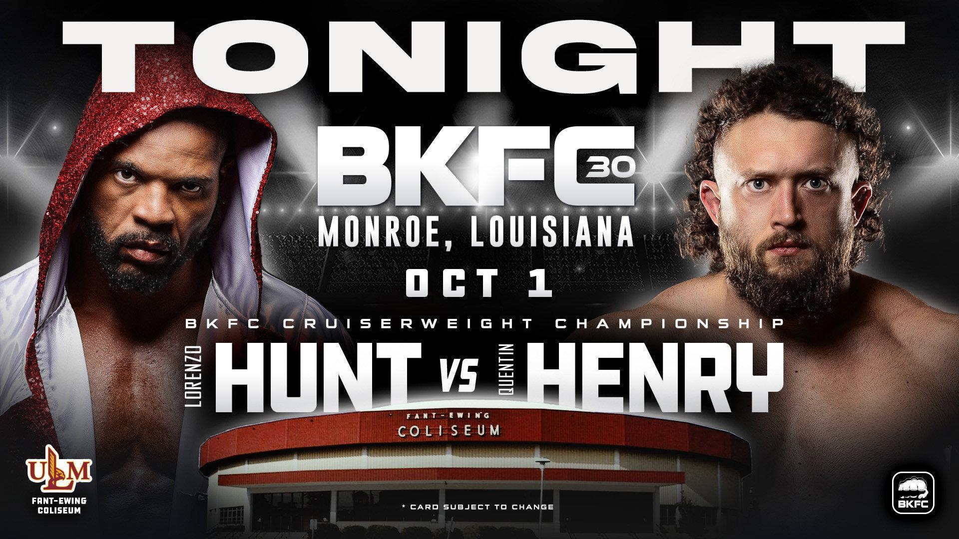 BKFC 30: Hunt vs Henry 2022 movie scene