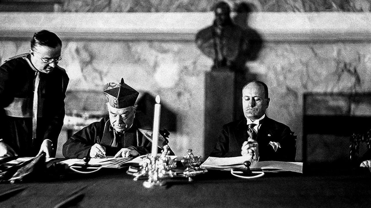 La via della Conciliazione 2017 movie scene