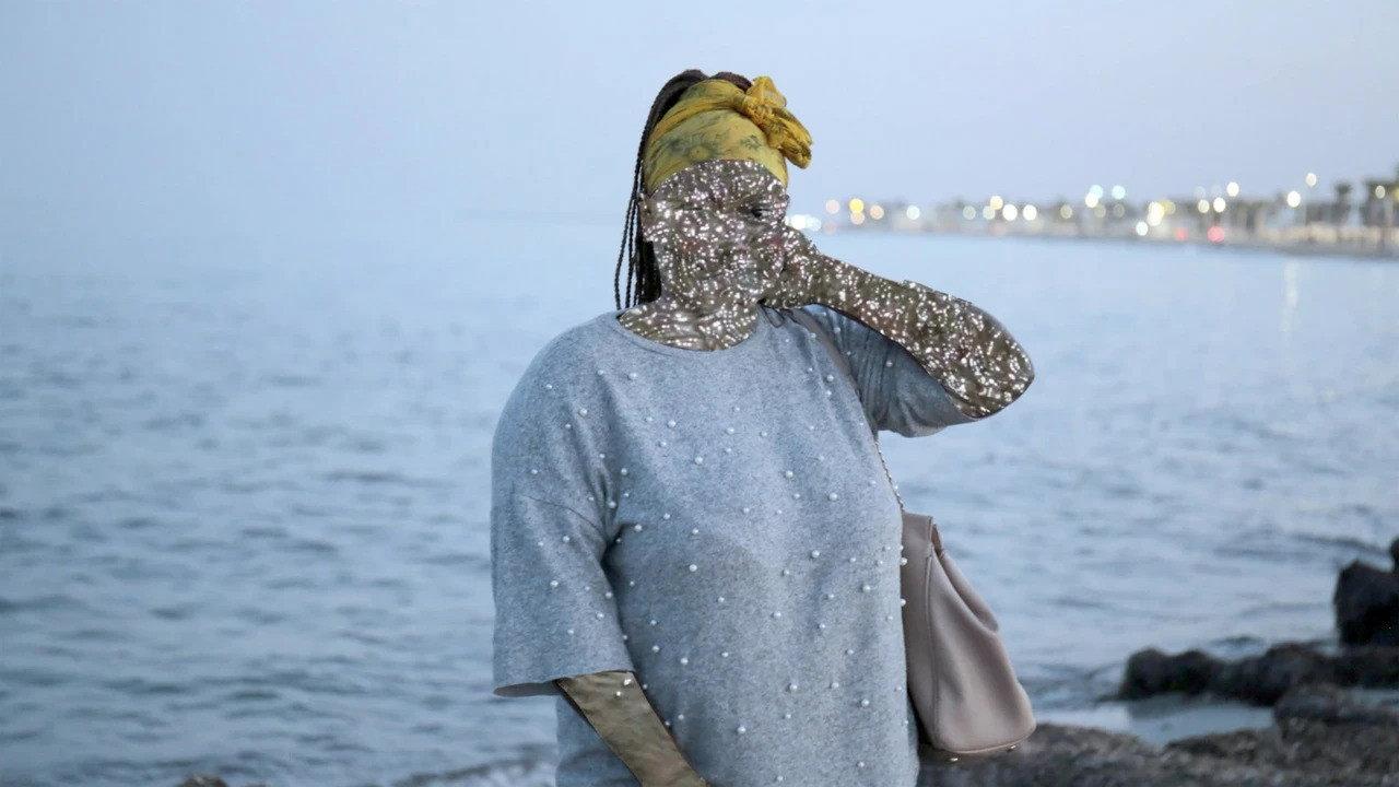 The Woman Who Walks 2025 movie scene