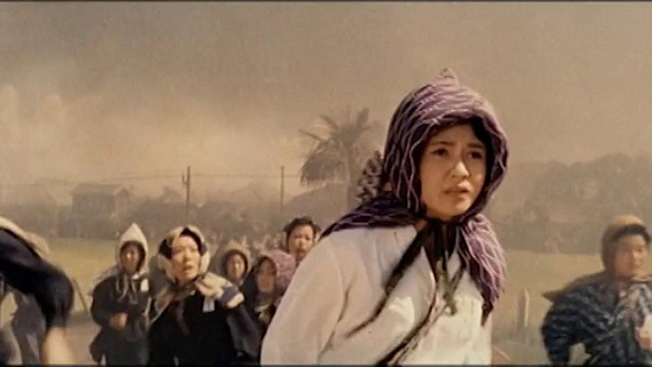 The Pacific War and Himeyuri Corps 1962 movie scene