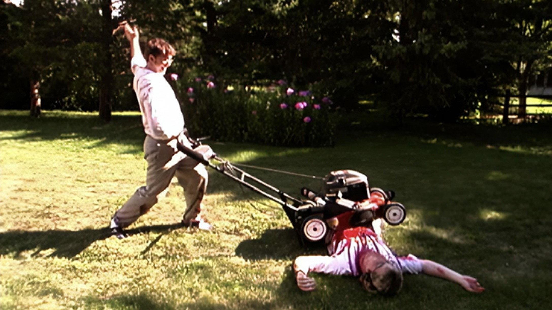 Hey... Stop Stabbing Me! 2003 movie scene