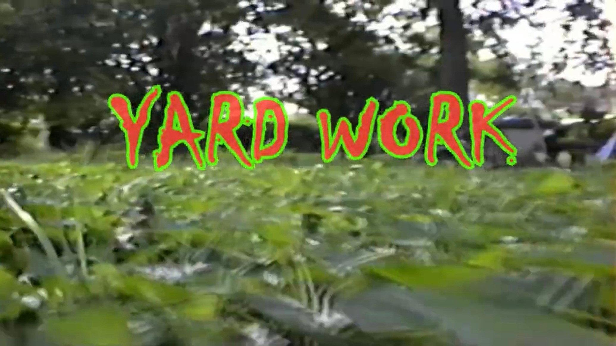 Yard Work 2023 movie scene