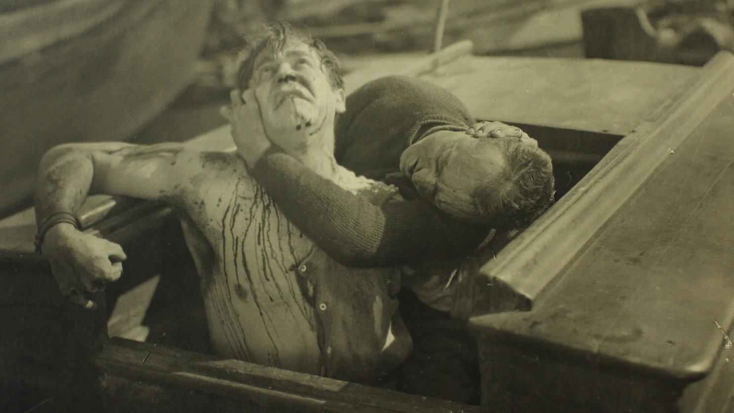 The Sea Wolf 1920 movie scene