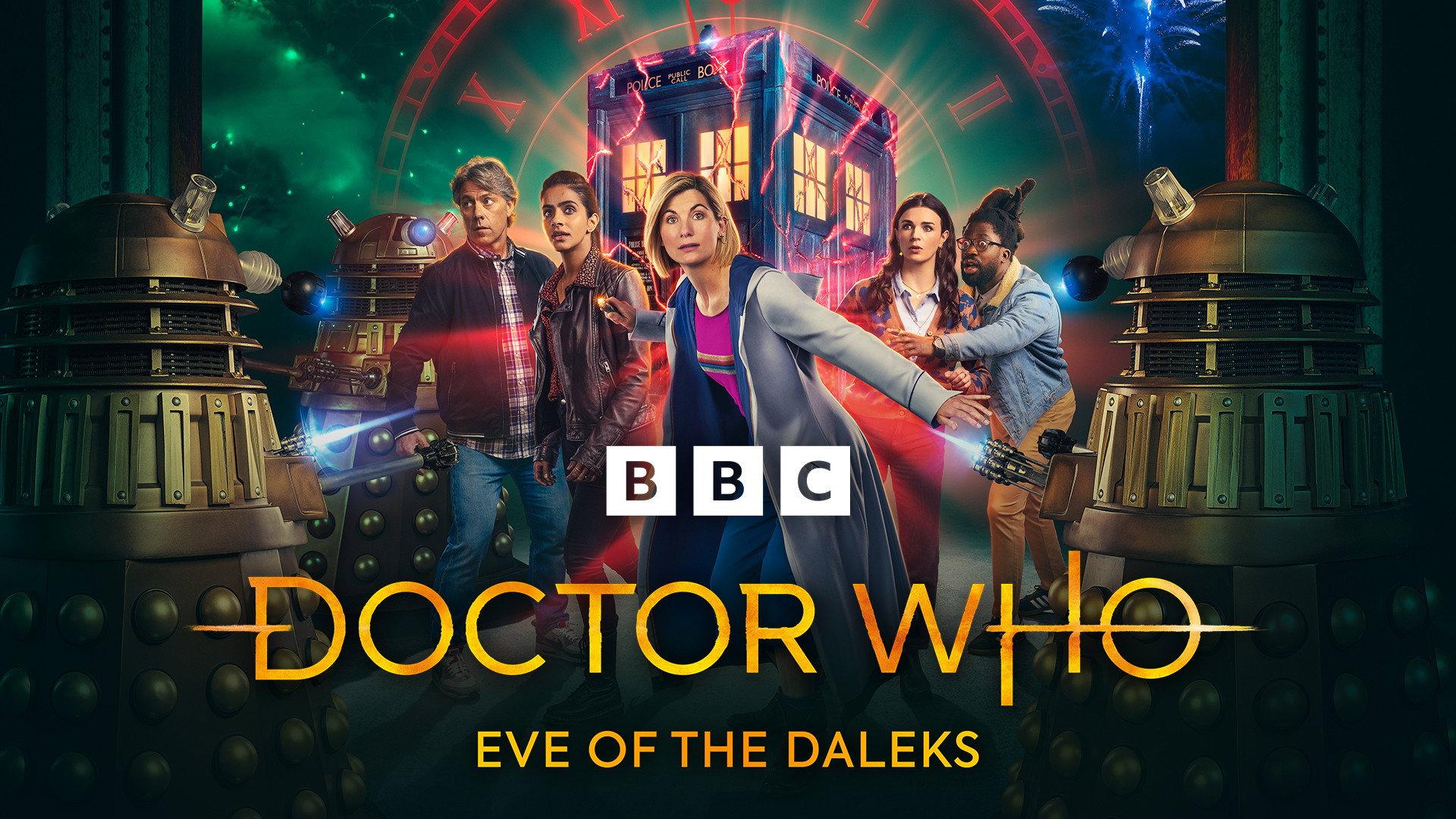 Doctor Who: Eve of the Daleks 2022 movie scene