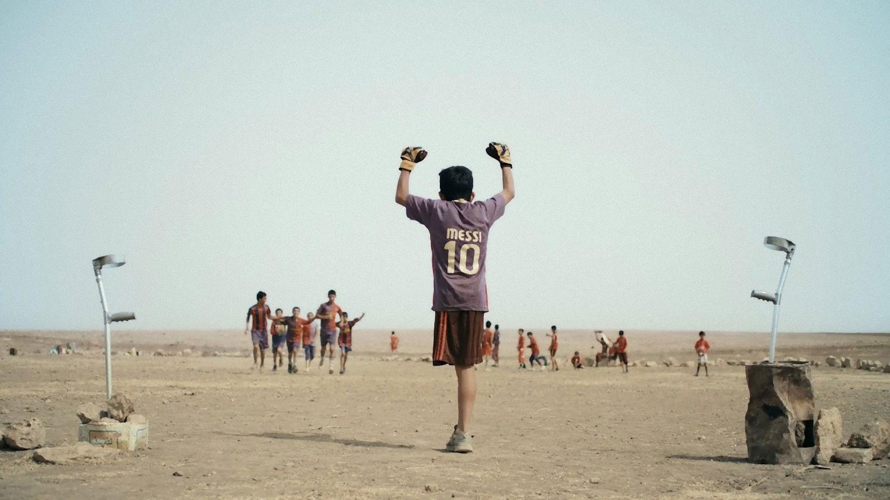 Baghdad Messi 2012 movie scene