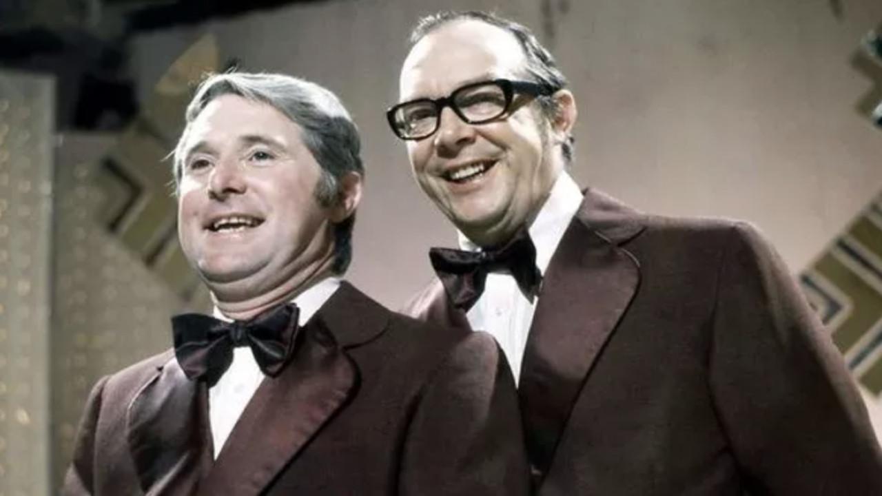 Morecambe & Wise: The Lost Tapes 2021 movie scene