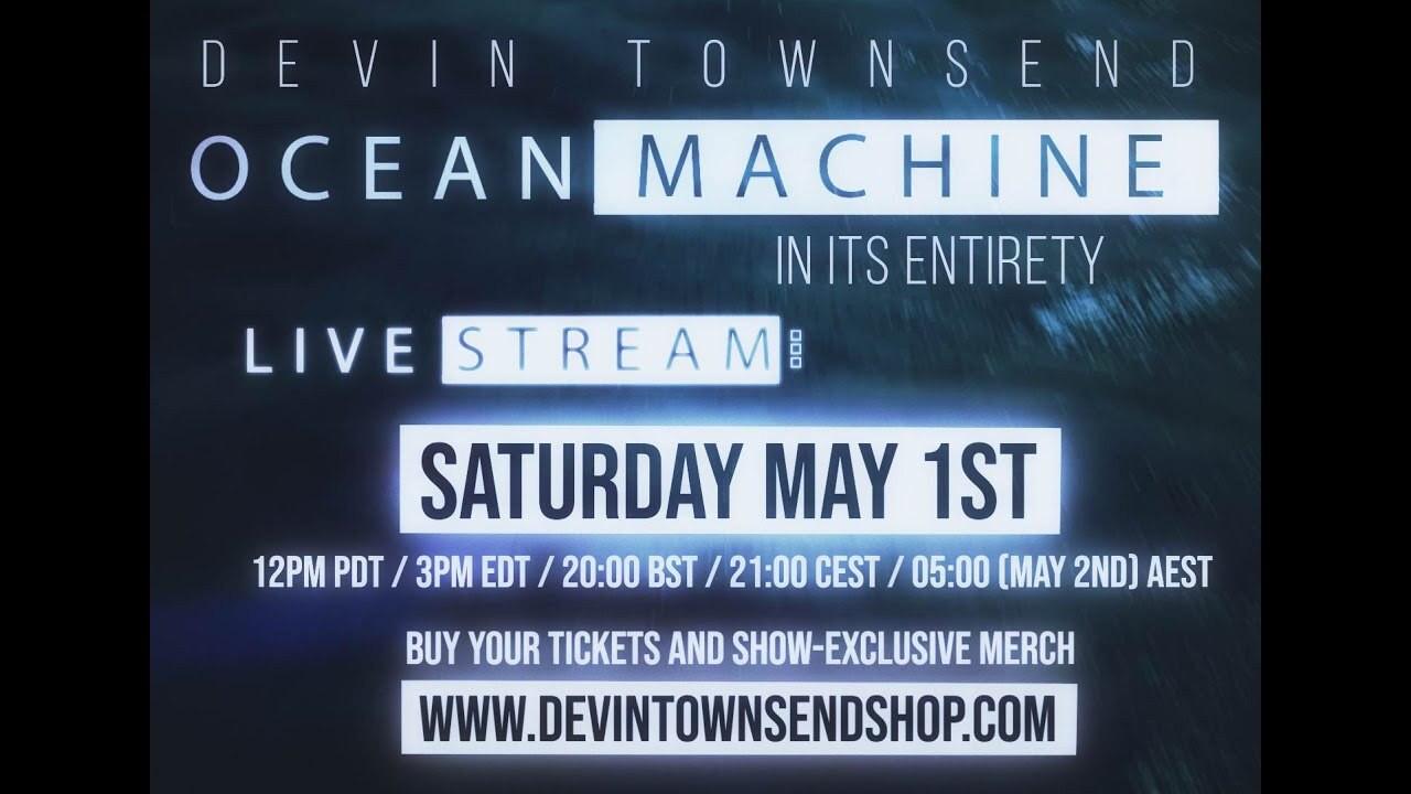 Devin Townsend Ocean Machine Livestream 2021 movie scene