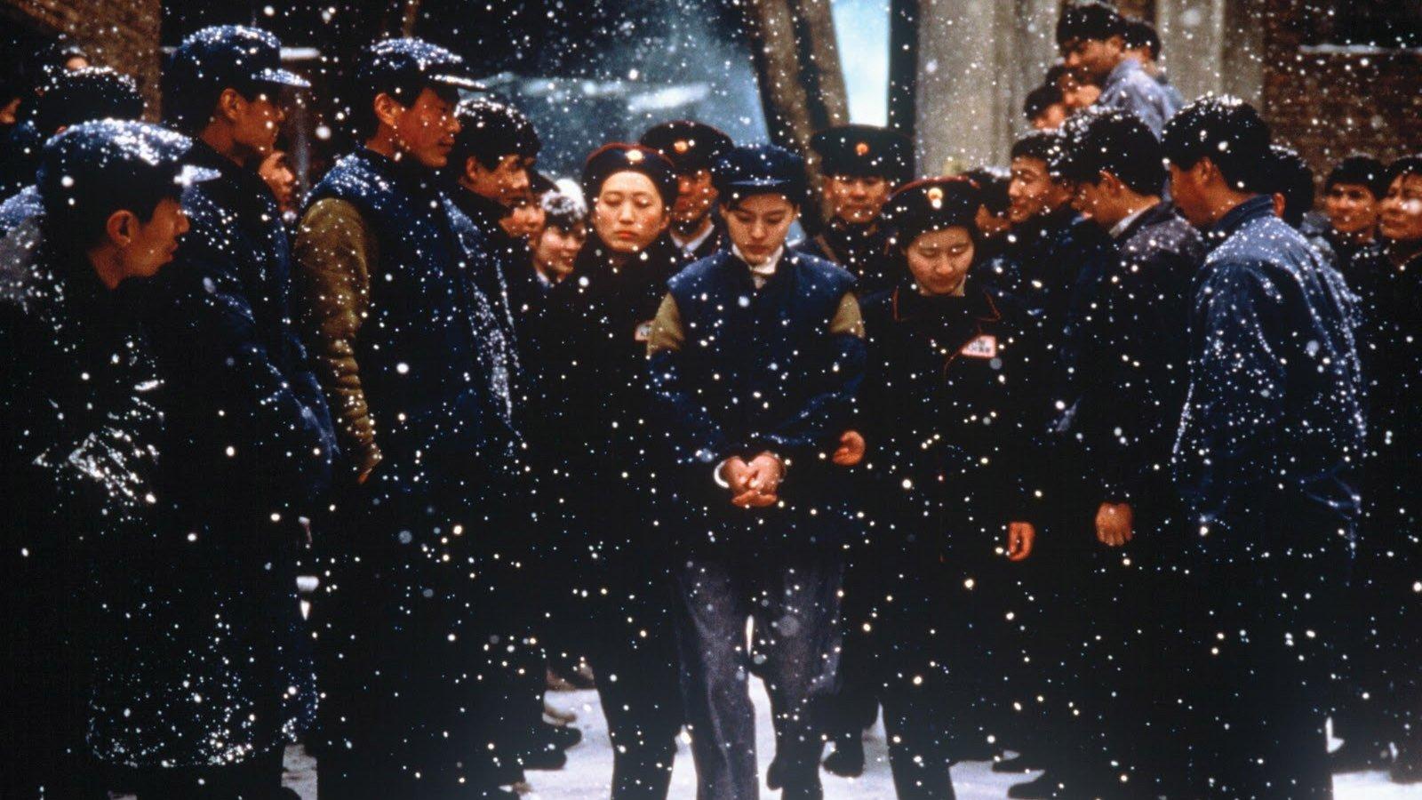 The Blue Kite 1994 movie scene