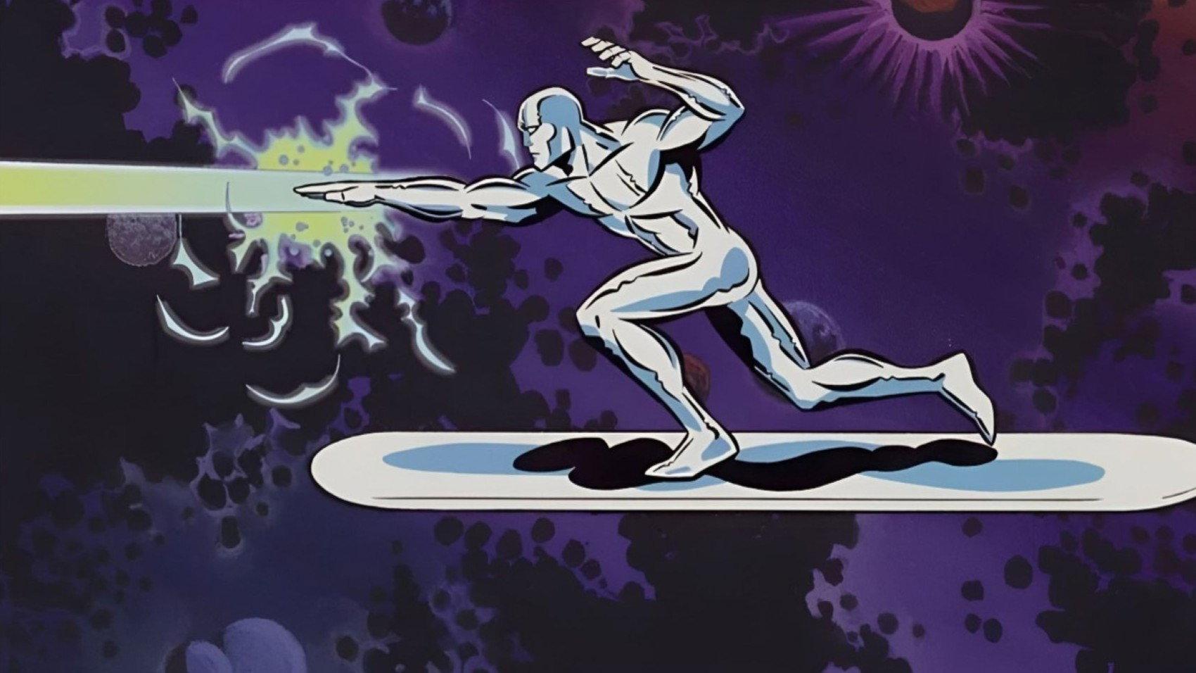 The Origin of the Silver Surfer 1999 movie scene