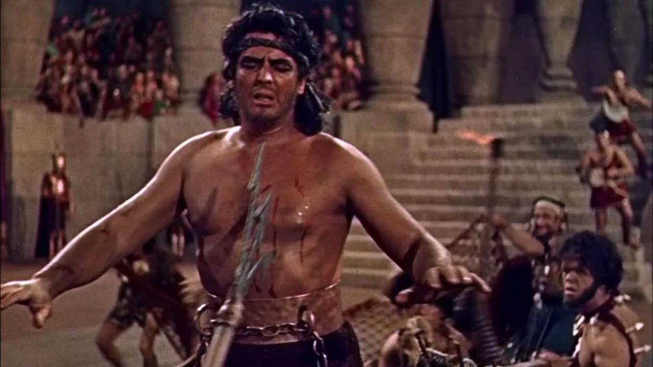 Samson Dan Delilah 1985 movie scene