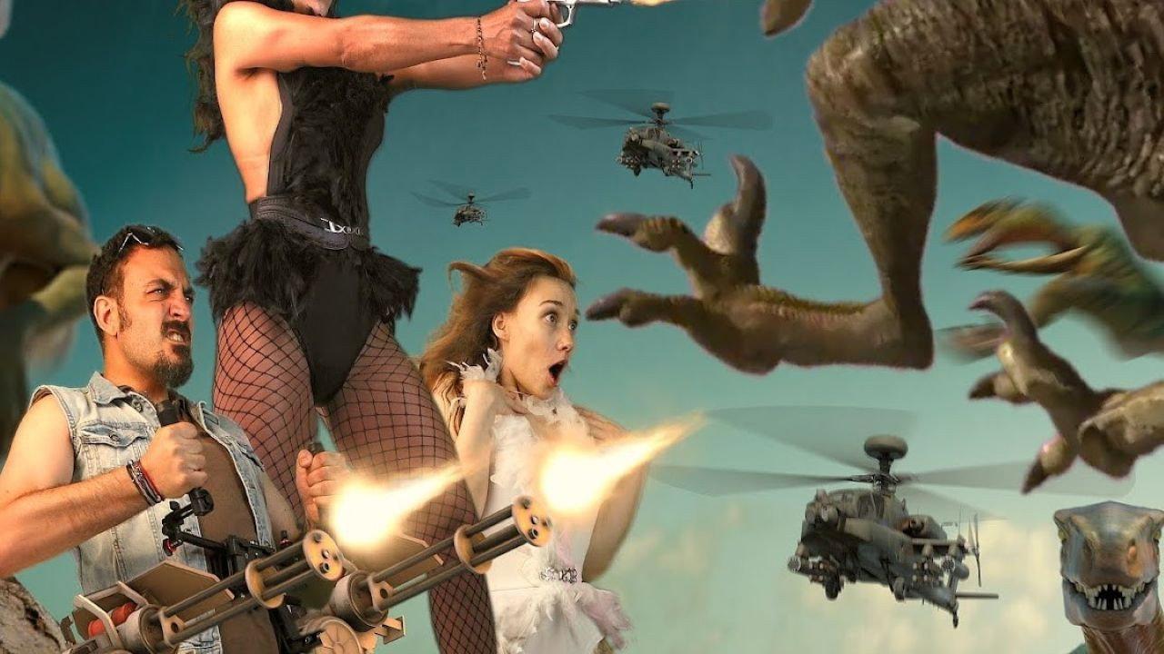 Jurassic Cracks 2022 movie scene