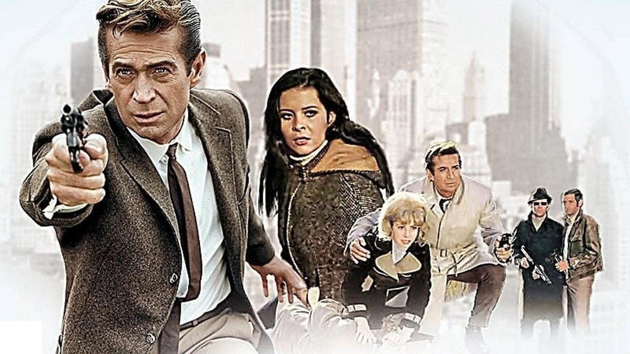 Deadly Shots on Broadway 1969 movie scene