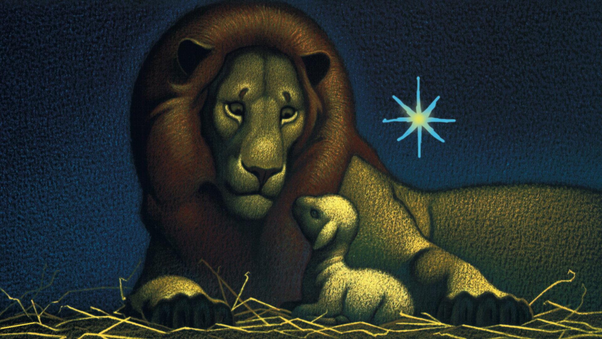 Rabbit Ears - The Lion and the Lamb 1996 movie scene
