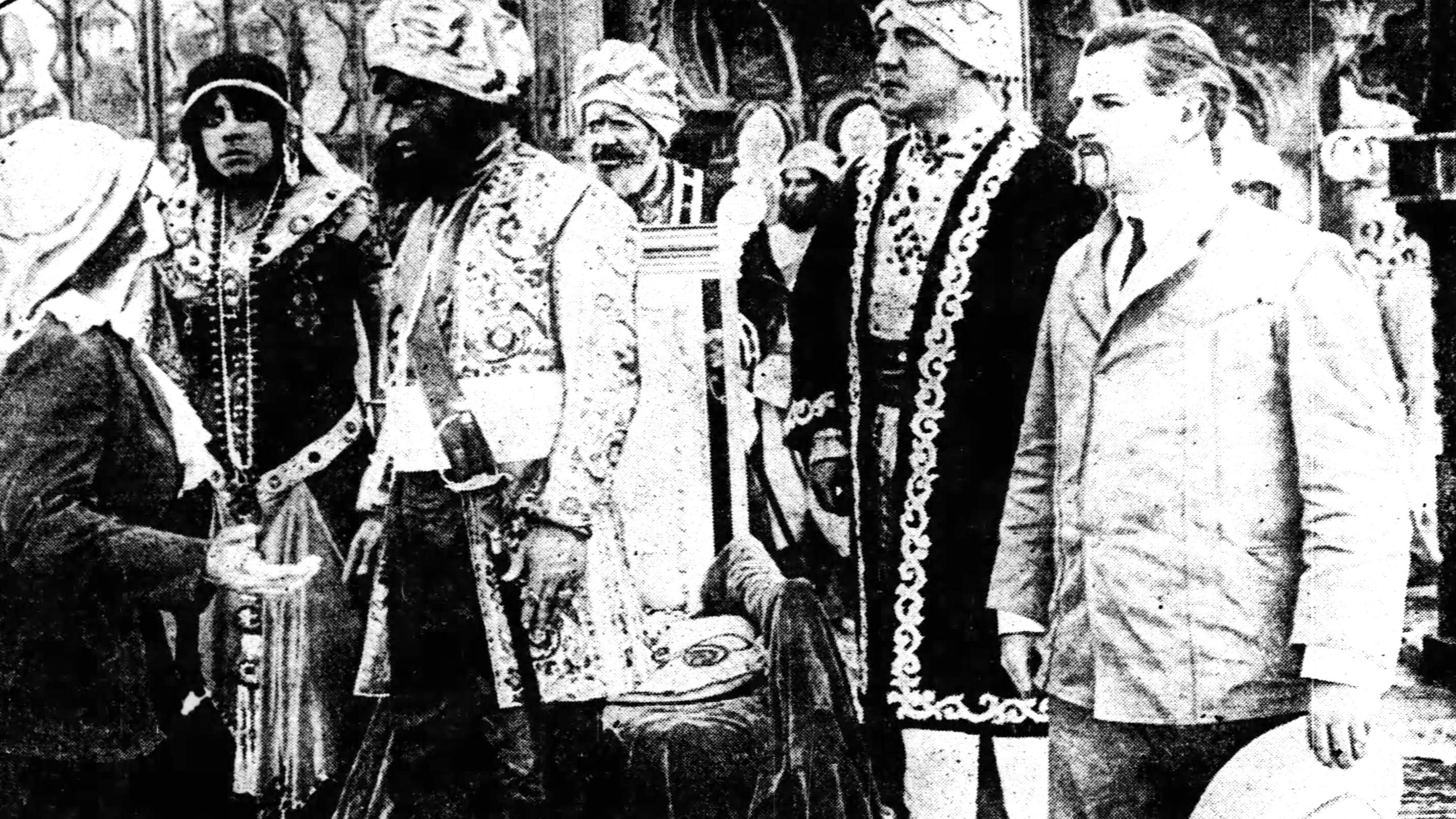 The Forged Parchment 1914 movie scene