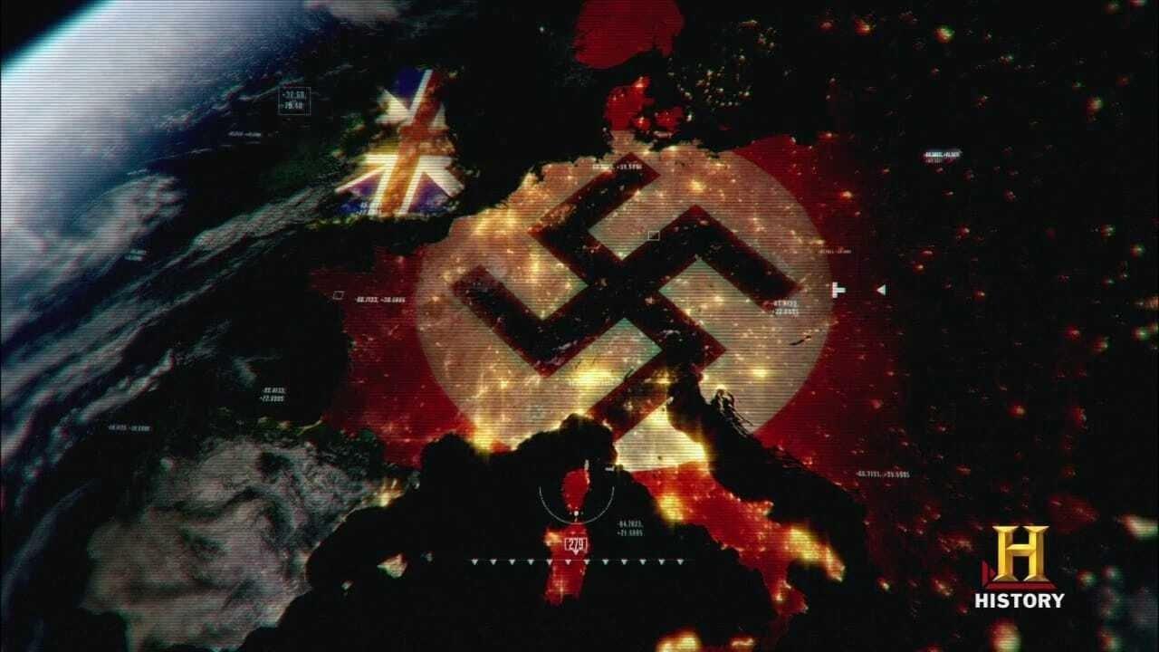 WWII From Space 2012 movie scene