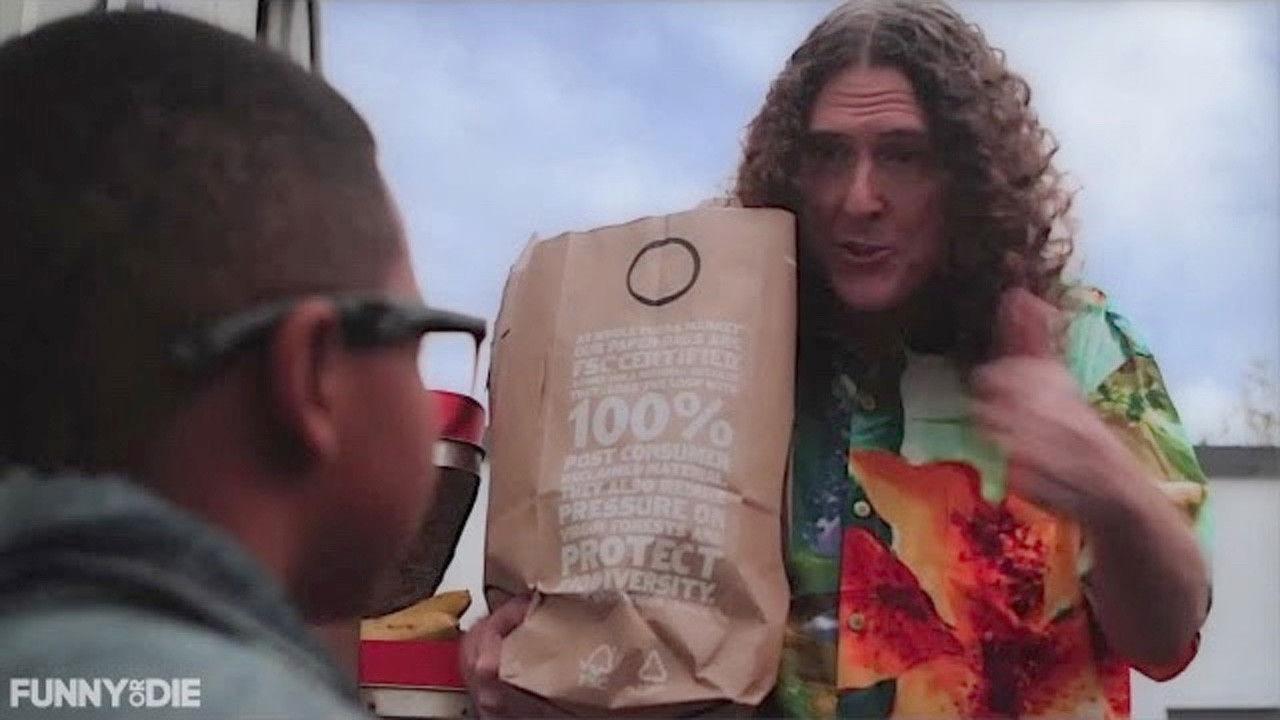 Weird Al Yankovic in 'Like a Version' 2013 movie scene