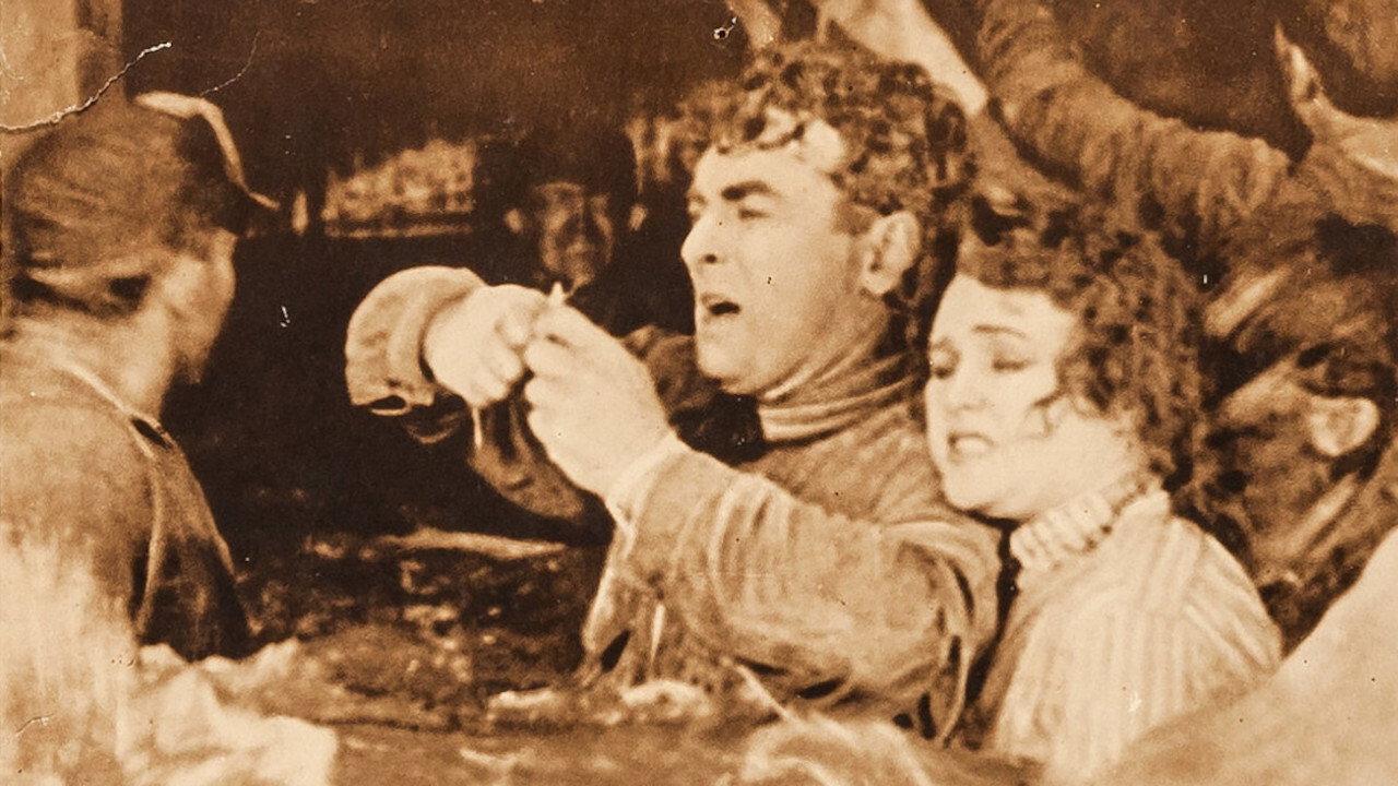 The Fighting Trail 1917 movie scene