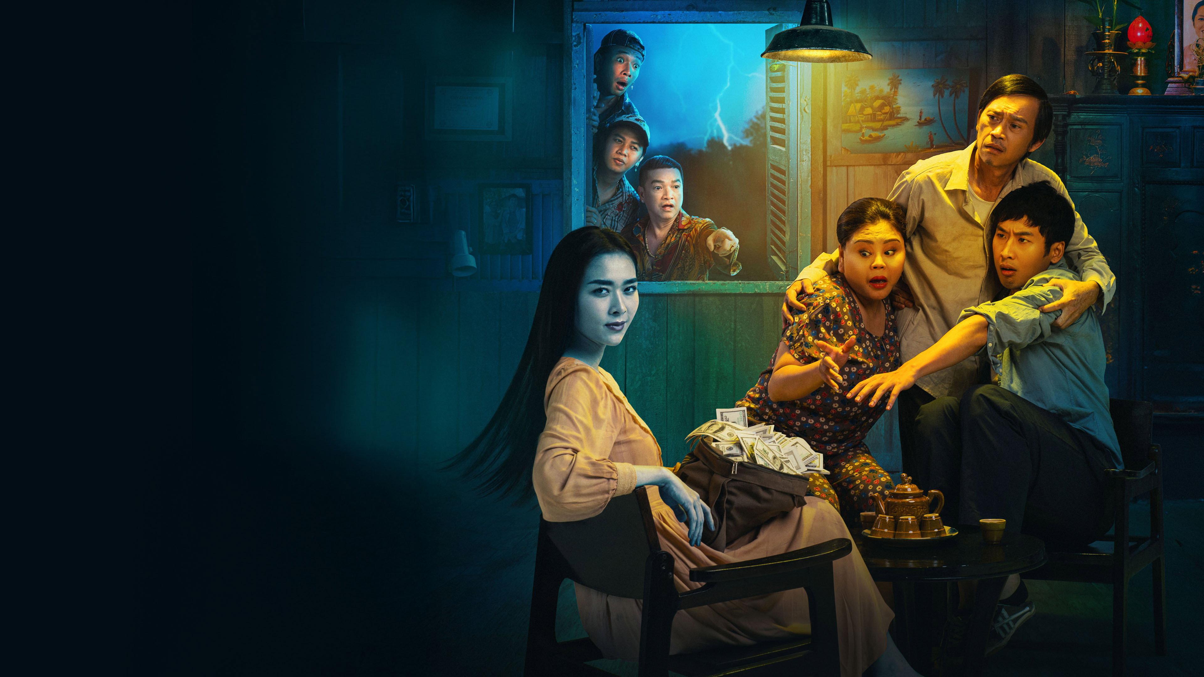 Betting with Ghost 2024 movie scene