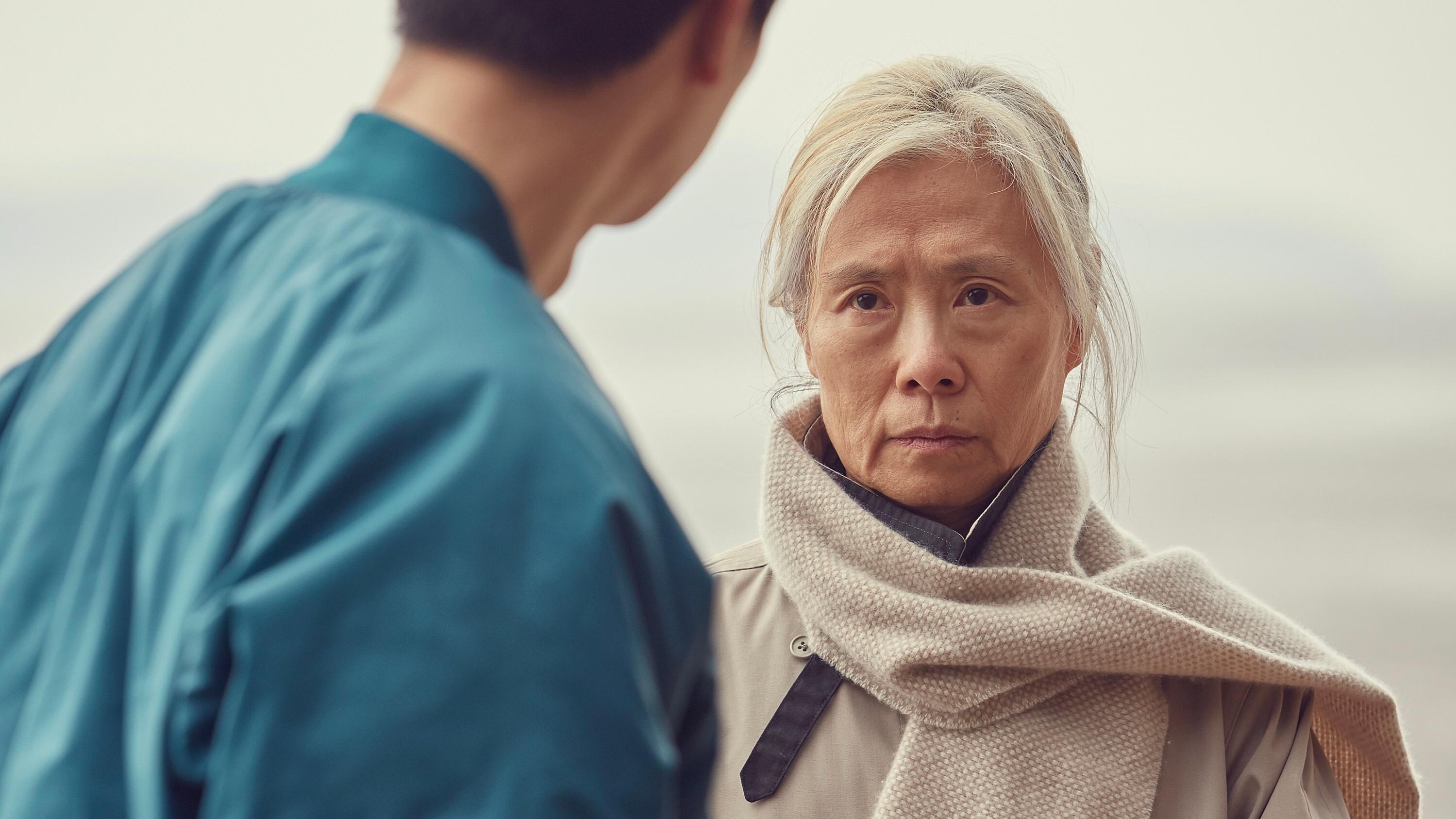An Old Lady 2020 movie scene