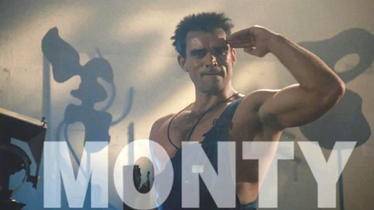 Flexing with Monty 2010 movie scene